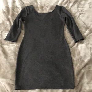 Forever21 mini 3/4 sleeve bodycon dress
